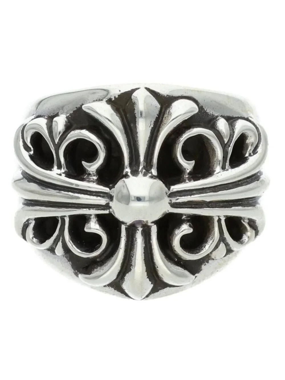 Chrome Hearts Keeper Silver Ring